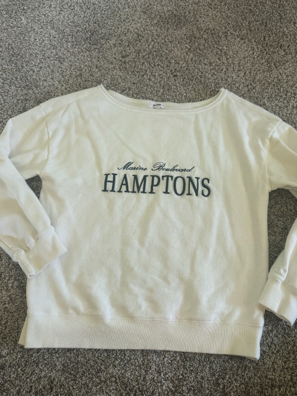 Garage - off the shoulder sweatshirt size XS